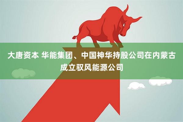 大唐资本 华能集团、中国神华持股公司在内蒙古成立驭风能源公司